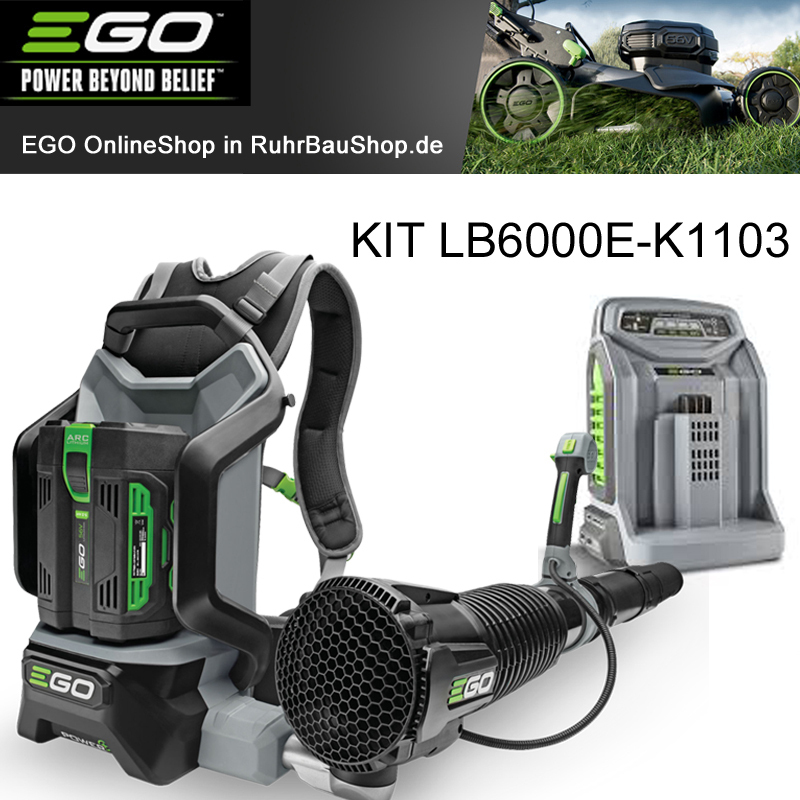 LB6000E-K1103 SOUFFLEUR A DOS EGO 56V AVEC BATTERIE