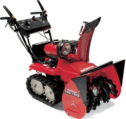 HS760T- CHASSE NEIGE 