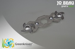 [G-set-007L] G-set-007L JEU FLEAUX Ø 25mm - 180mm de long (10 pcs.) JO BEAU