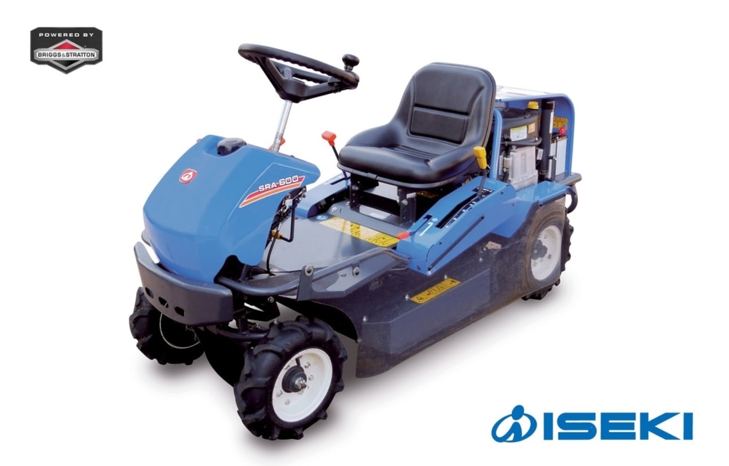 SRA 600 TONDEUSE A SIEGE TOUTTERRAIN Lefebvre Motoculture