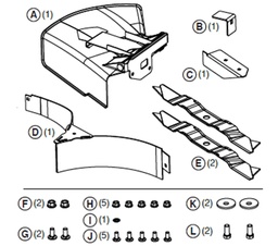 [1697446] KIT SD 42"-107CM POUR ZTX175S SD